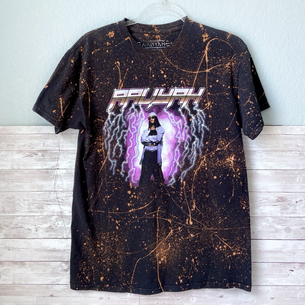Aaliyah Graphic Reworked T-Shirt Size Small